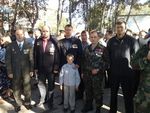 Павел Гетман на военно-патриотическом мероприятии