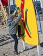 Детям нравятся новые игровые площадки