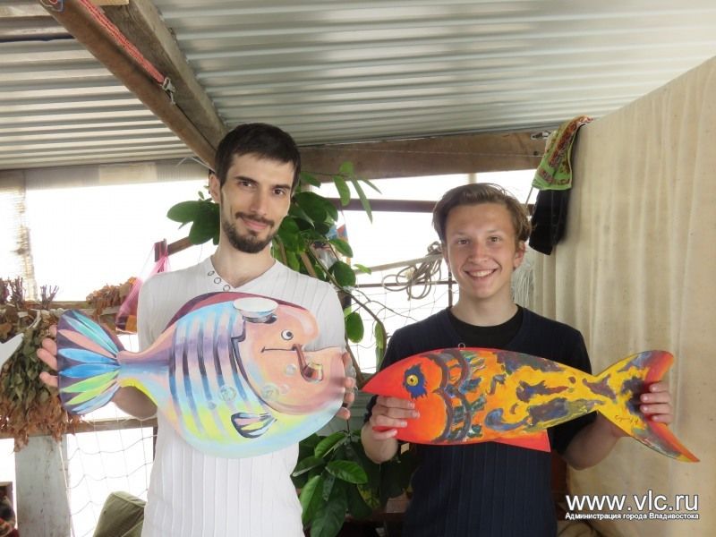 Подпорную стену на Некрасовской украсят 155 деревянных рыбок