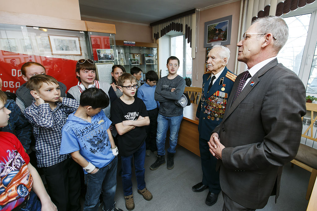 Урок патриотизма для воспитанников детского дома