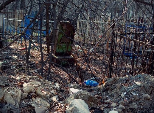 Заброшенное кладбище