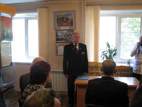 Председатель Совета ветеранов Иван Панасюк