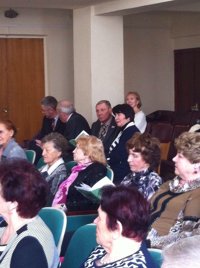 Юрий Корсаков посетил репетицию хора организации "Дети Войны"