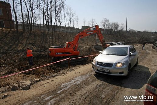Строительство дороги-дублера