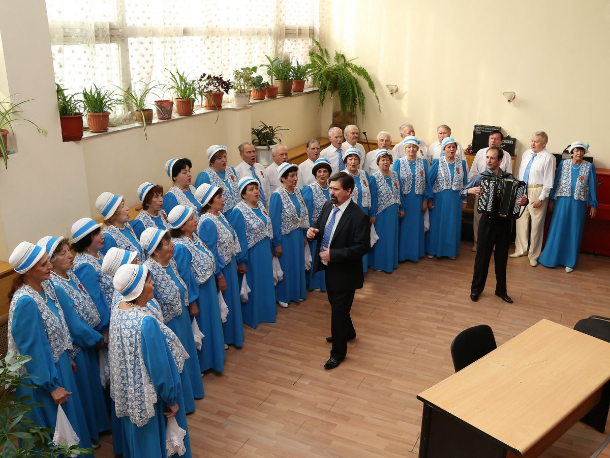 Выступление хора