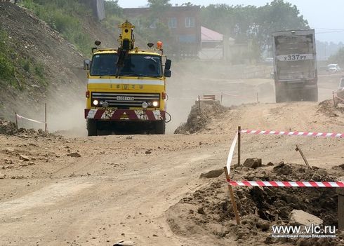 Строительство дороги