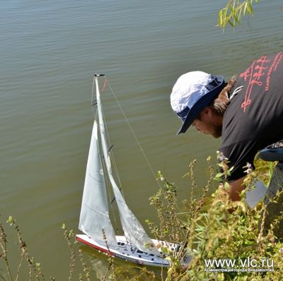 Соревнования на озере Юность