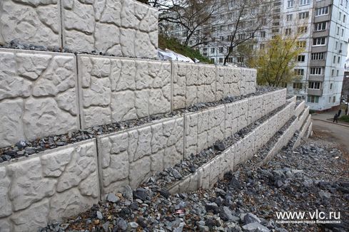 Ремонт подпорной стены